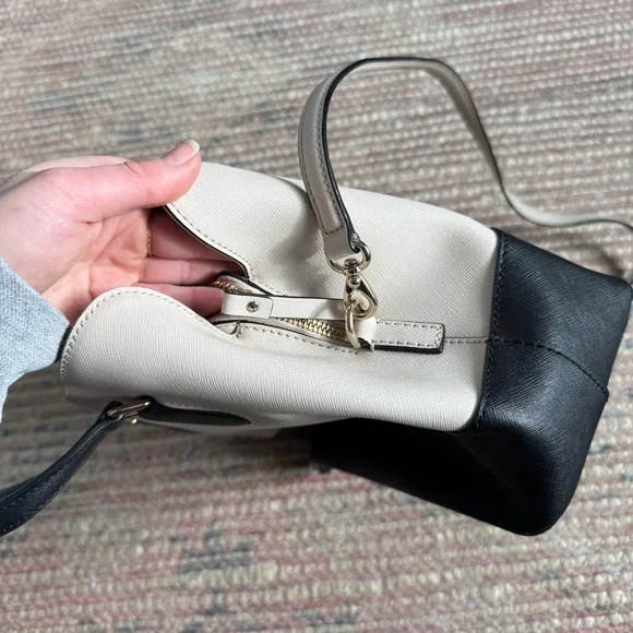 Kate Spade Laurel Black and White Handbag - Picture 11 of 14